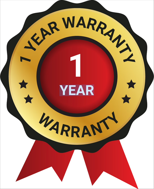 1-Year Warranty